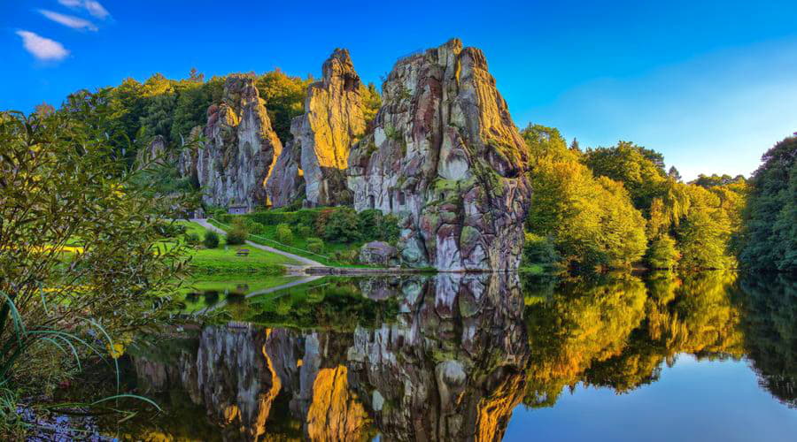 Nous offrons une sélection diversifiée d'options de location de voitures à Horn-Bad Meinberg.